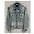 Saint Laurent Oversized Denim-Jacke Braun - Ansicht 3