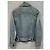 Saint Laurent Oversized Denim-Jacke Braun - Ansicht 4