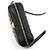 Burberry Mini borsa a tracolla Lola in pelle nera con logo TB dorato Nero - vista 6