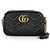 Gucci Borsa a Spalla Matelassé Small Chain Nero - vista 4