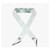 Burberry Sciarpa in seta Twilly da donna Multicolore  - vista 7