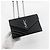 Saint Laurent Borsa a tracolla WOC Monogram Envelope con catena Nero - vista 2