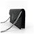 Saint Laurent Borsa a tracolla WOC Monogram Envelope con catena Nero - vista 4