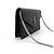 Saint Laurent Borsa a tracolla WOC Monogram Envelope con catena Nero - vista 5