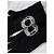 Burberry Logo Graphic Cashmere-Mischung Handschuhe Schwarz - Ansicht 2