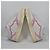 Gucci Sneakers basse in pelle Rhyme Argento - vista 5