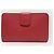 Prada Red Saffiano Triangle Logo Women's Wallet - view 6