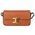 Céline Borsa a tracolla Triomphe in pelle di vitello naturale Marrone