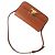 Céline Borsa a tracolla Triomphe in pelle di vitello naturale Marrone - vista 4