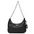 Prada Borsa Hobo in Tessuto Re-Nylon con tracolla a catena Nero