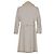 Gucci Abrigo de lana con cinturón marfil Blanco - vista 2