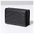 Saint Laurent Black Monogram Grained Poudre Embossed Leather Small Wallet - view 3