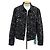 Off White Denimjacke mit Painting-Effekt Diag Mehrfarben