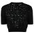 Givenchy Crop-Strickpullover mit Jacquard-Muster