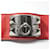 Hermès Bracelet en cuir Epsom Medor argenté Rose  - vue 6