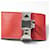 Hermès Bracelet en cuir Epsom Medor argenté Rose  - vue 7