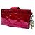 Lady Dior Christian Dior Kartenetui aus Lackleder im Akkordeon-Stil Rot
