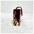 Lady Dior Christian Dior Kartenetui aus Lackleder im Akkordeon-Stil Rot - Ansicht 3