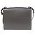 Salvatore Ferragamo Borsa a tracolla Marisol in pelle grigia - vista 3