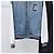 Céline Giacca Varsity Teddy con cappuccio in denim Blu - vista 3