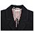 Thom Browne Women's Three-Button Silk Blazer Jacket Black - view 5