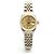 Rolex Datejust Damenuhr mit Diamanten nach Einstellung Golden - Ansicht 16