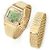 Maison Martin Margiela Bracciale Orologio Digitale D'oro - vista 3