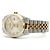 Rolex Relógio Datejust Combination Masculino Original com Mostrador de Diamante Prateado e Mostrador de Computador Prata - vista 20