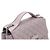 Chanel Borsa Tote e Borsa a Spalla con Patta e Logo Argentato Marrone - vista 5