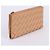 Bottega Veneta Cartera larga de mujer de cuero beige claro con solapa Castaño - vista 4