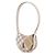 Burberry Mini Borsa Cavallo a Dondolo Marrone - vista 4