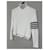 Thom Browne Rollkragenstrickpullover mit diagonalem Armband Silber  - Ansicht 4