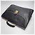 Fendi Leather Gold Briefcase Unisex Document Bag Vintage Style - view 11