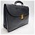 Fendi Leather Gold Briefcase Unisex Document Bag Vintage Style - view 5