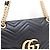 Gucci Borsa a Spalla e Borsa a Tracolla GG Marmont Matelassé Large Nero - vista 4