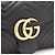 Gucci Borsa a Spalla e Borsa a Tracolla GG Marmont Matelassé Large Nero - vista 5
