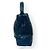 Chanel Borsa a Spalla Portobello Silver Chain Navy Blu - vista 3