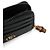Gucci Tarjetero Double Bamboo AABXM Negro - vista 2