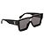 Twist Louis Vuitton Occhiali da sole Cyclone pollici cm Nero