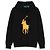 Ralph Lauren Big Pony Hoodie Schwarz