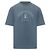 Moncler Baumwoll-T-Shirt mit Logo-Print Blau - Ansicht 4