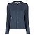 Comme Des Garcons Wollstrickjacke mit kleinem rotem Herz-Aufnäher
