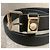 Balenciaga Cintura classica in pelle con borchie nera Nero - vista 2