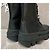 Moncler Stivaletti con lacci in pelle nera Nero - vista 5