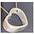 Tiffany & Co Open Heart Vintage Silver Necklace - view 5