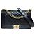 Chanel Boy Bag aus Lammleder New Medium Schwarz Champagnergold