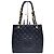 Chanel Borsa a tracolla Caviar Petit Shopping Square Black Nero