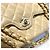 Chanel Borsa con patta in agnello Classic Paris Medium Beige Series Marrone - vista 6