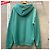 Louis Vuitton Logo Bestickter Signature Hoodie Grün - Ansicht 3
