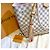 Louis Vuitton Borsa Tote Damier Azur Propiano Multicolore - vista 8